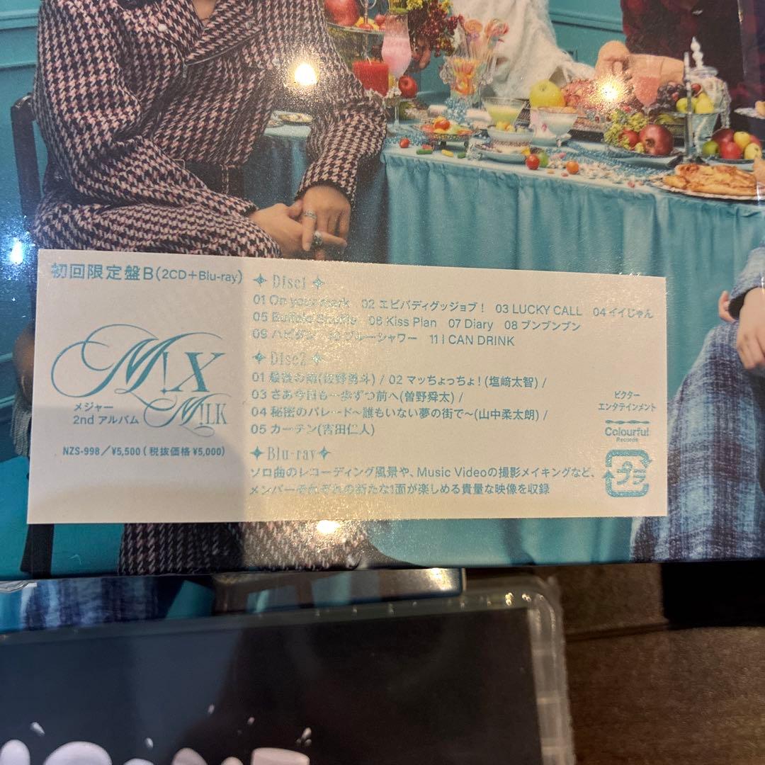 M!LK ミルク　佐野勇人　Blu-ray CD 初回限定盤