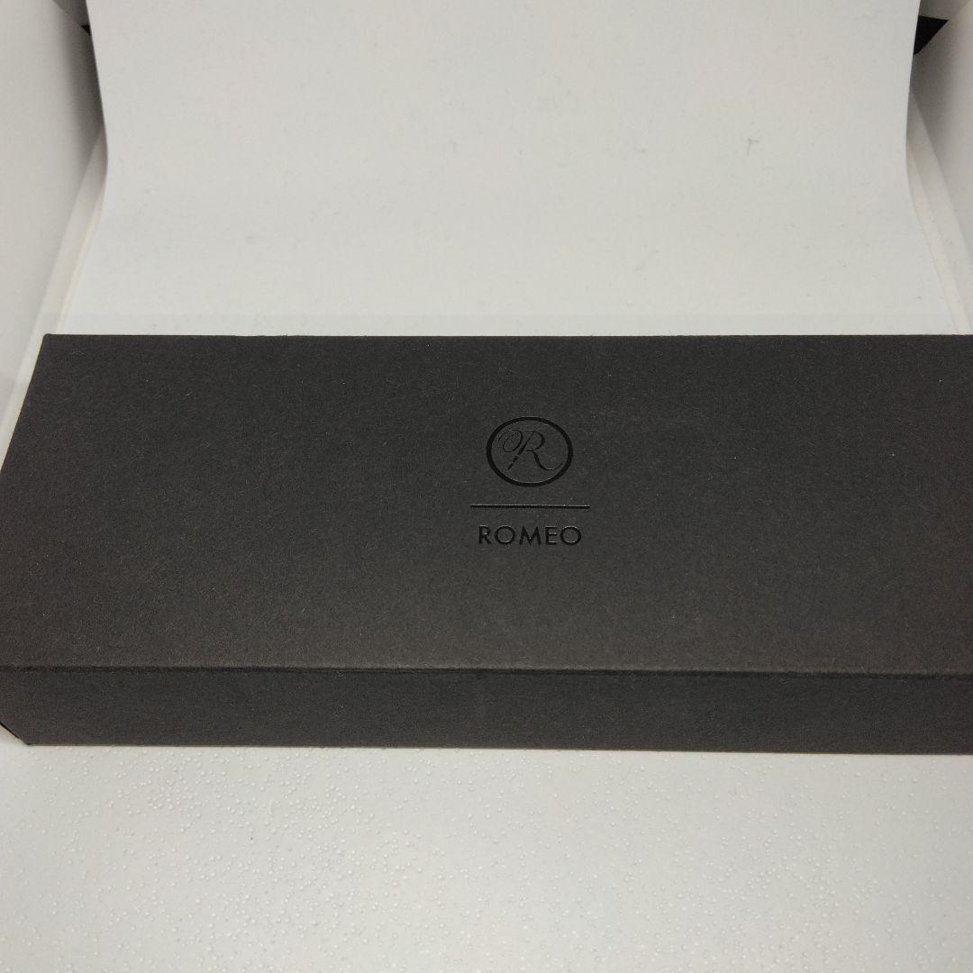 ROMEO No.3 ボールペン イタリアンブルー細軸 ケース付き