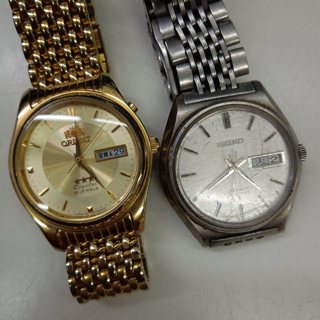 招*猫様 機械式　腕時計　まとめて2個セット　ORIENT , SEIKO　まと