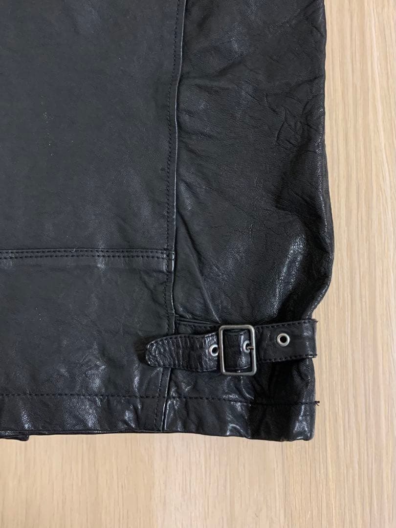 HALB ボア レザージャケット boa biker jacket 00s