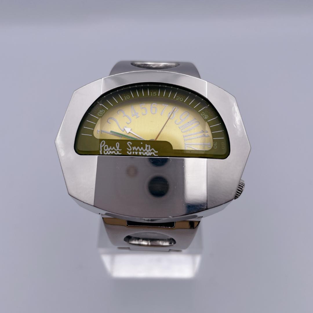 【美品】Paul Smith 鉄仮面 レトログラード スピードメータ　6117