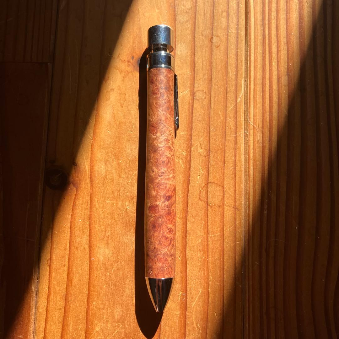 工房偰こうぼうせつ　三色ボールペン➕シャープペンシル　貴重　野原工芸　pilot