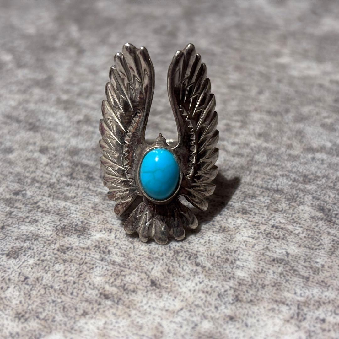 The Bingo Brothers ターコイズ イーグルリング 18号