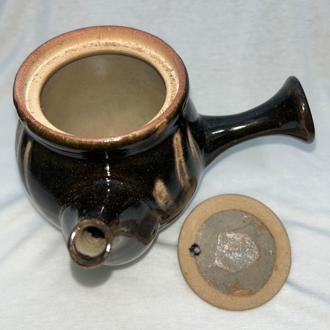 益子焼　塚本窯　茶器セット　急須　湯呑５個　 指掻き　民藝