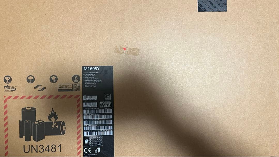 【超美品・通電19回】ASUS M1605Y Ryzen5 7430U