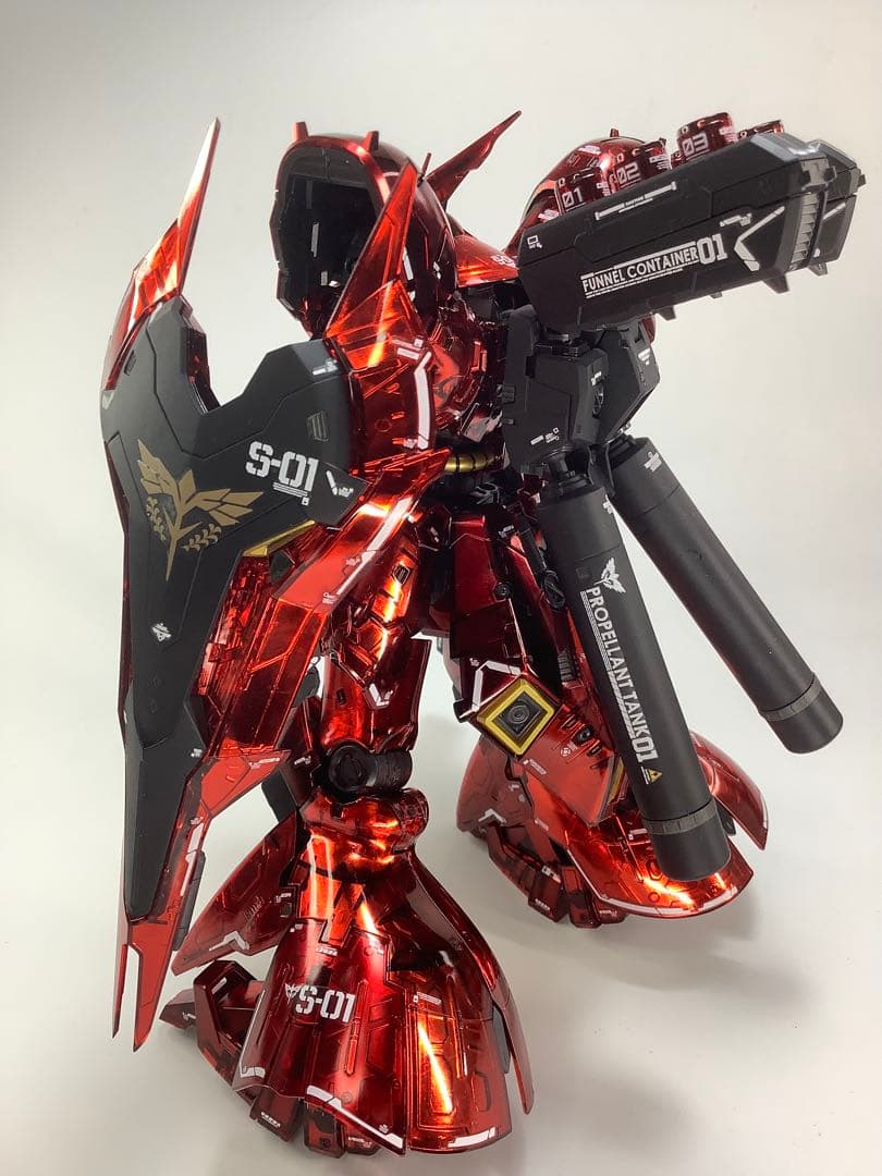 ガンダムベース限定 RG MSN-04 SAZABI 【メカニカルコアメッキ】