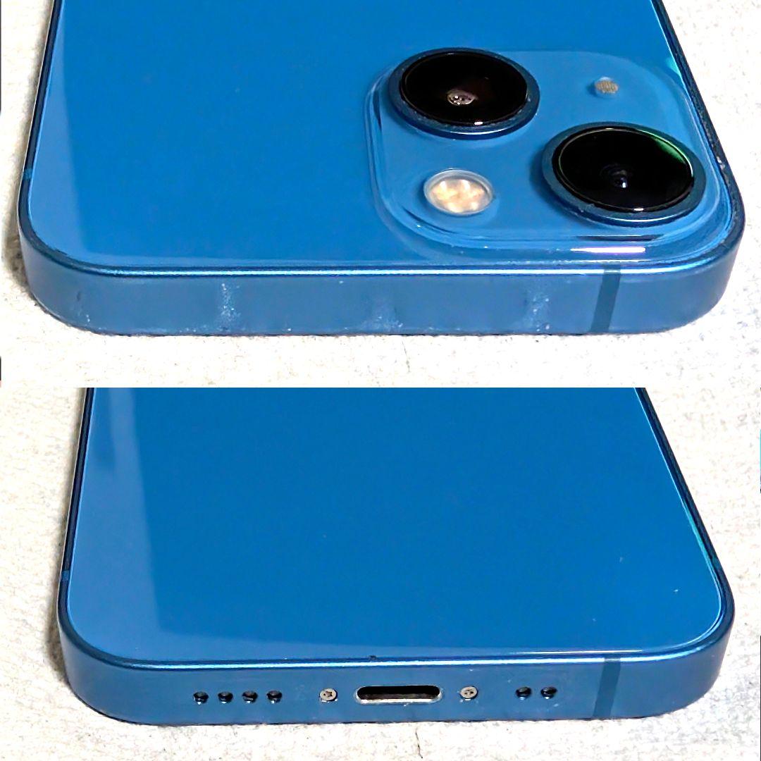Apple iPhone 13 mini 128GB SIMフリー ブルー 美品