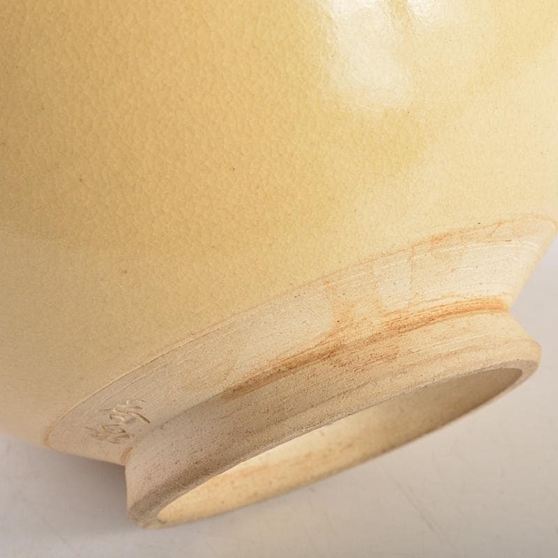 茶道具　京焼　平安　香泉造　色絵金彩　七宝文　茶碗　猗々斎極め箱　V　R7215