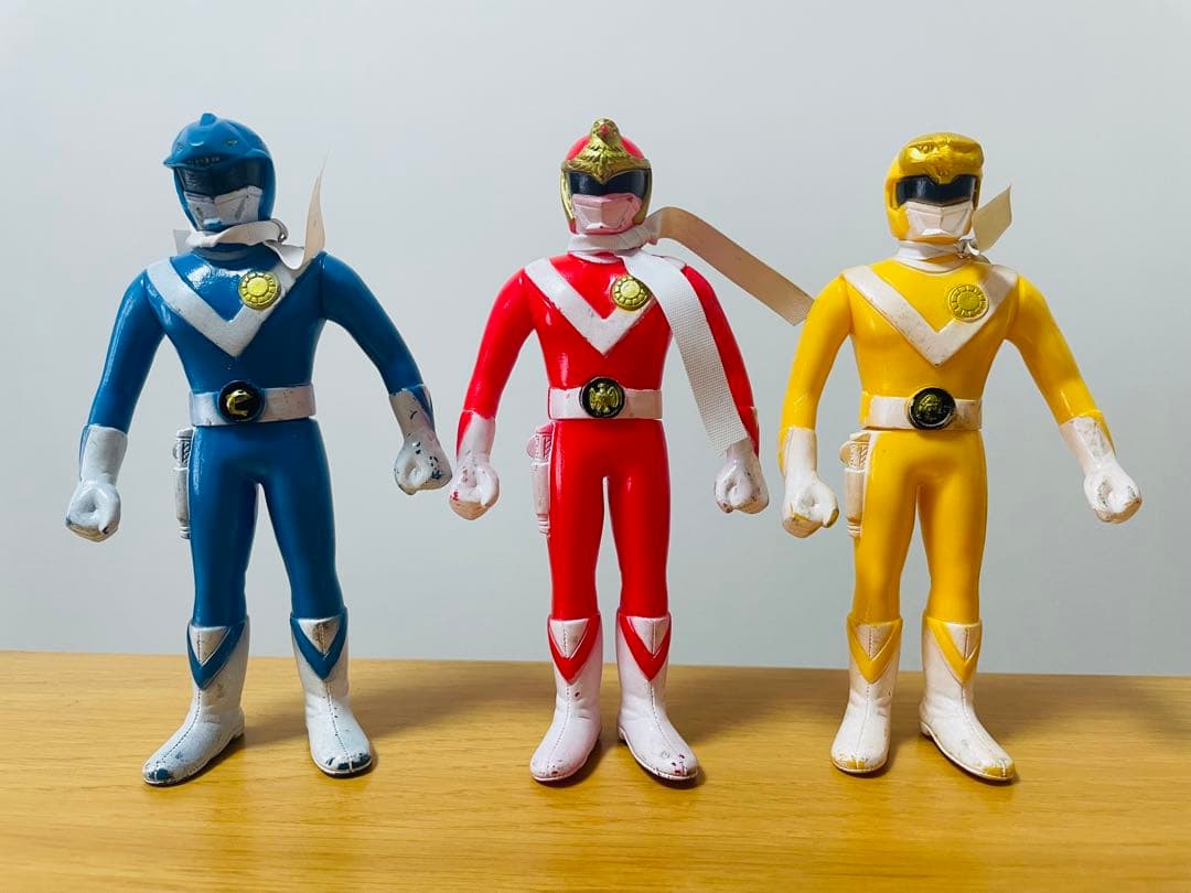 ポピー　太陽戦隊サンバルカン　ソフビセット