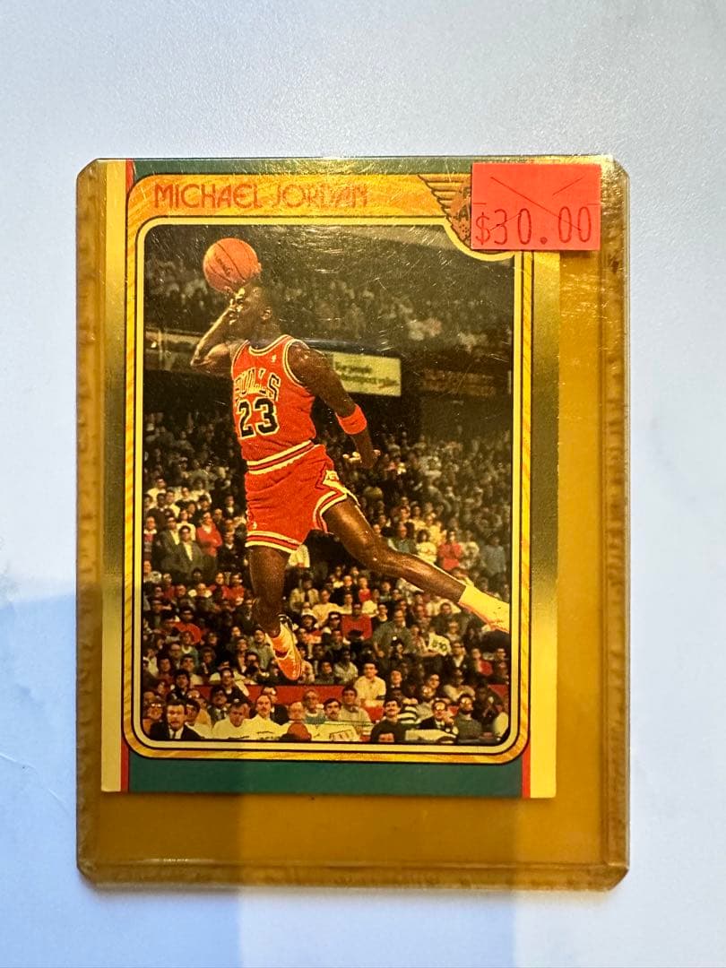 NBAカード86年オールスタージョーダン　フレアカード
