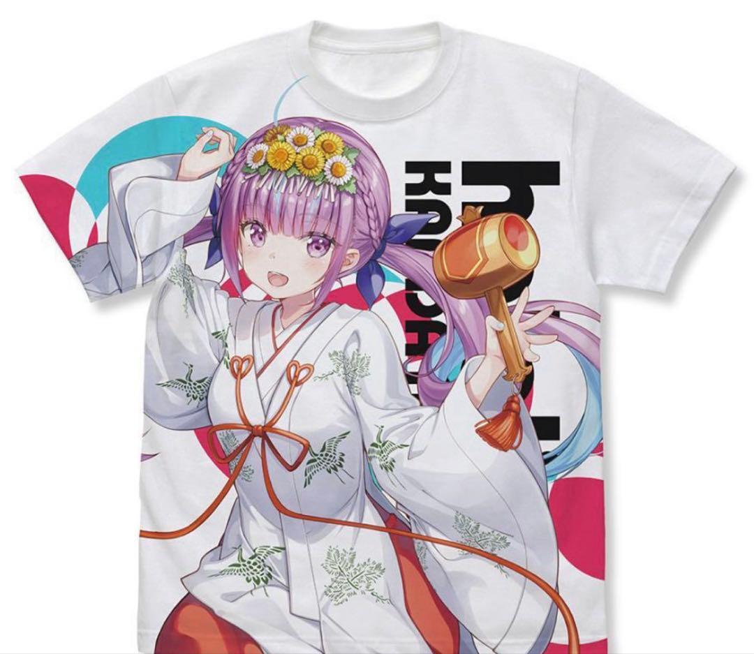【新品未開封】ホロライブ 湊あくあ 神田祭 フルグラフィティック Tシャツ XL
