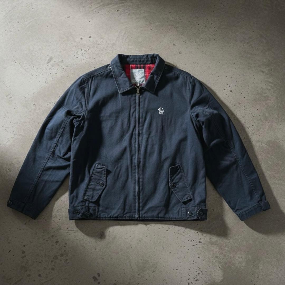 【激レア】STUSSY ステューシー ジャケット 折れクラウン スイングトップ