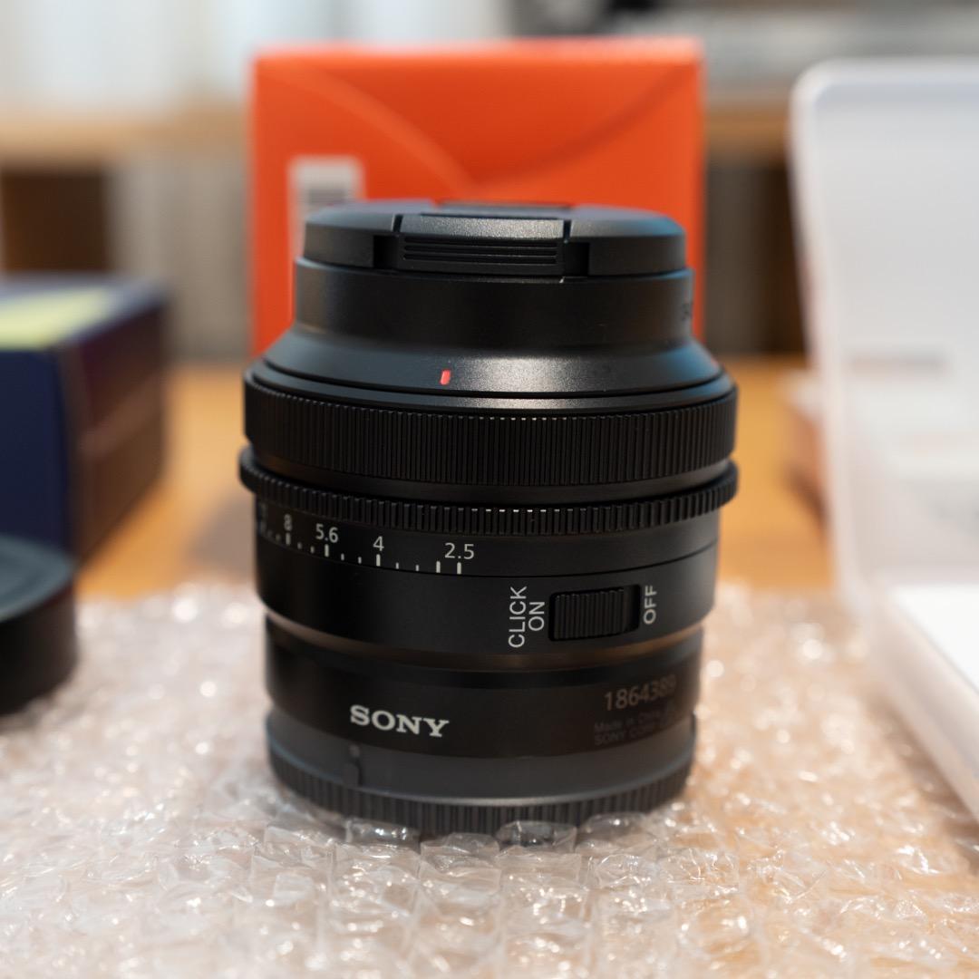 【美品】SONY FE 40mm F2.5 Gレンズフード ブラックミストセット