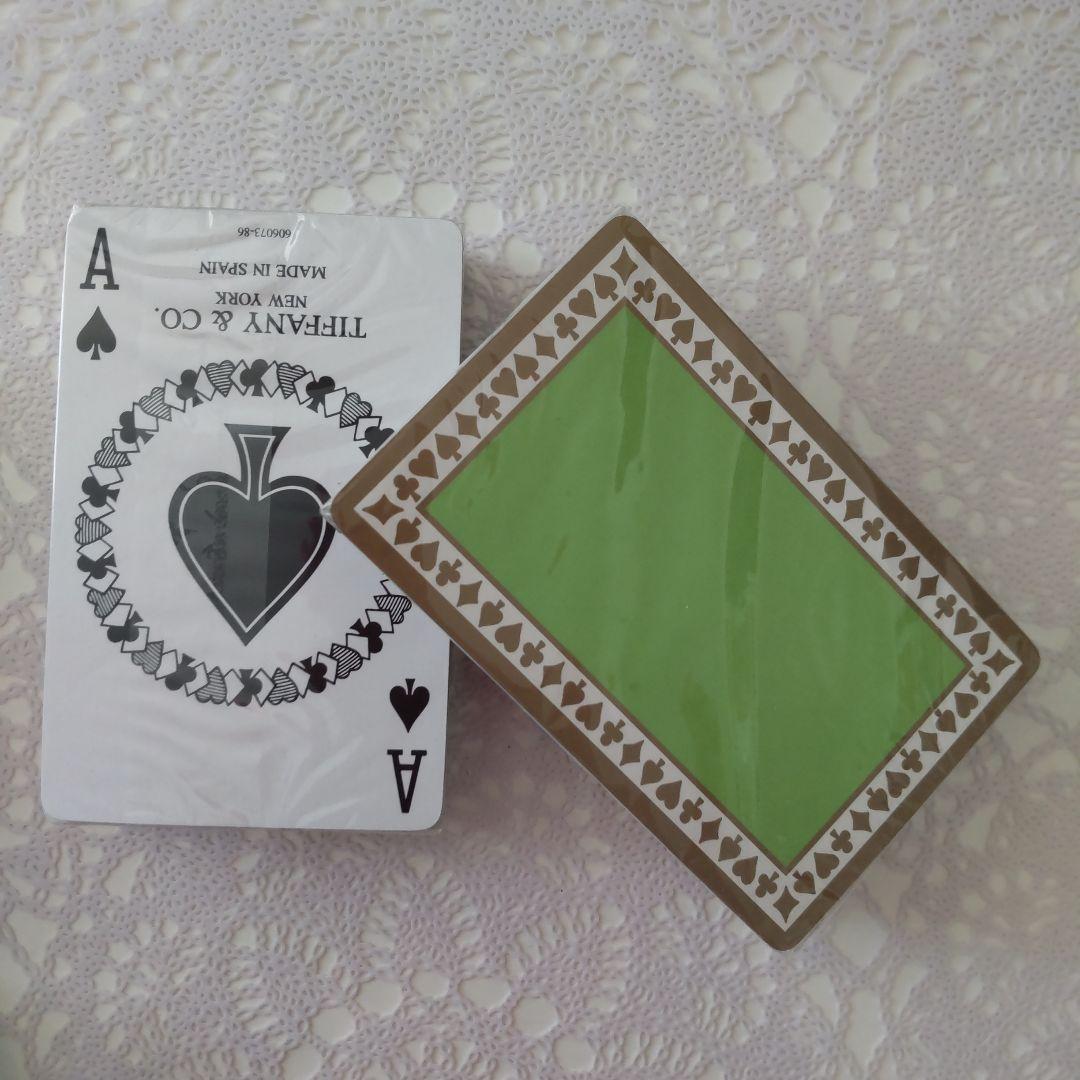 ティファニートランプ　新品未使用未開封　正規直営店購入品