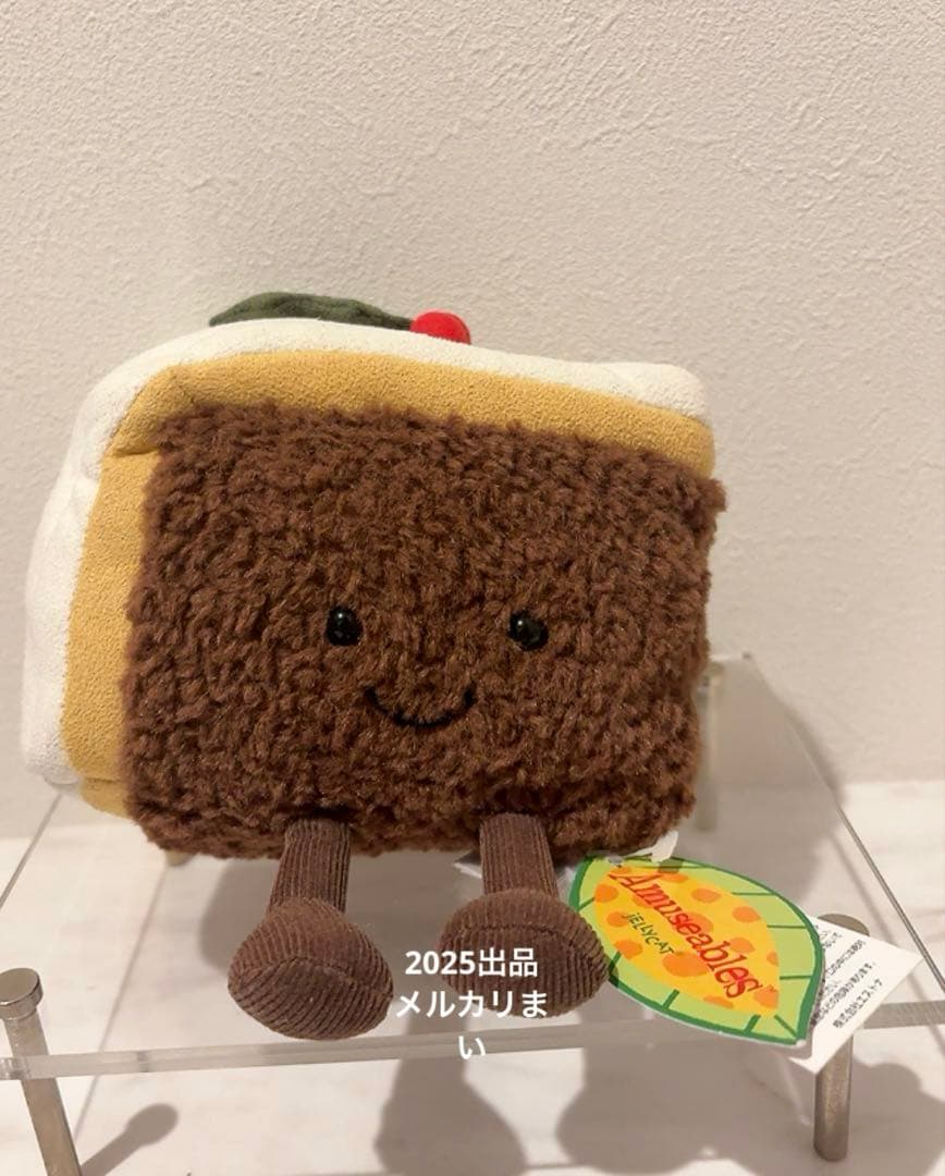  ぬいぐるみ Slice of Christmas Cake