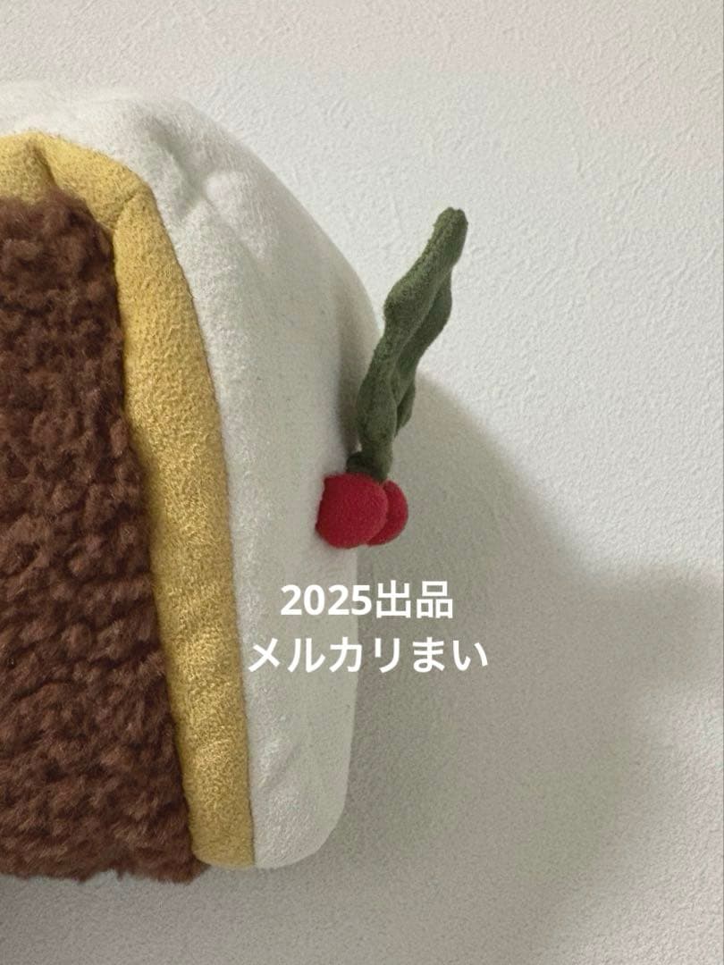 ぬいぐるみ Slice of Christmas Cake