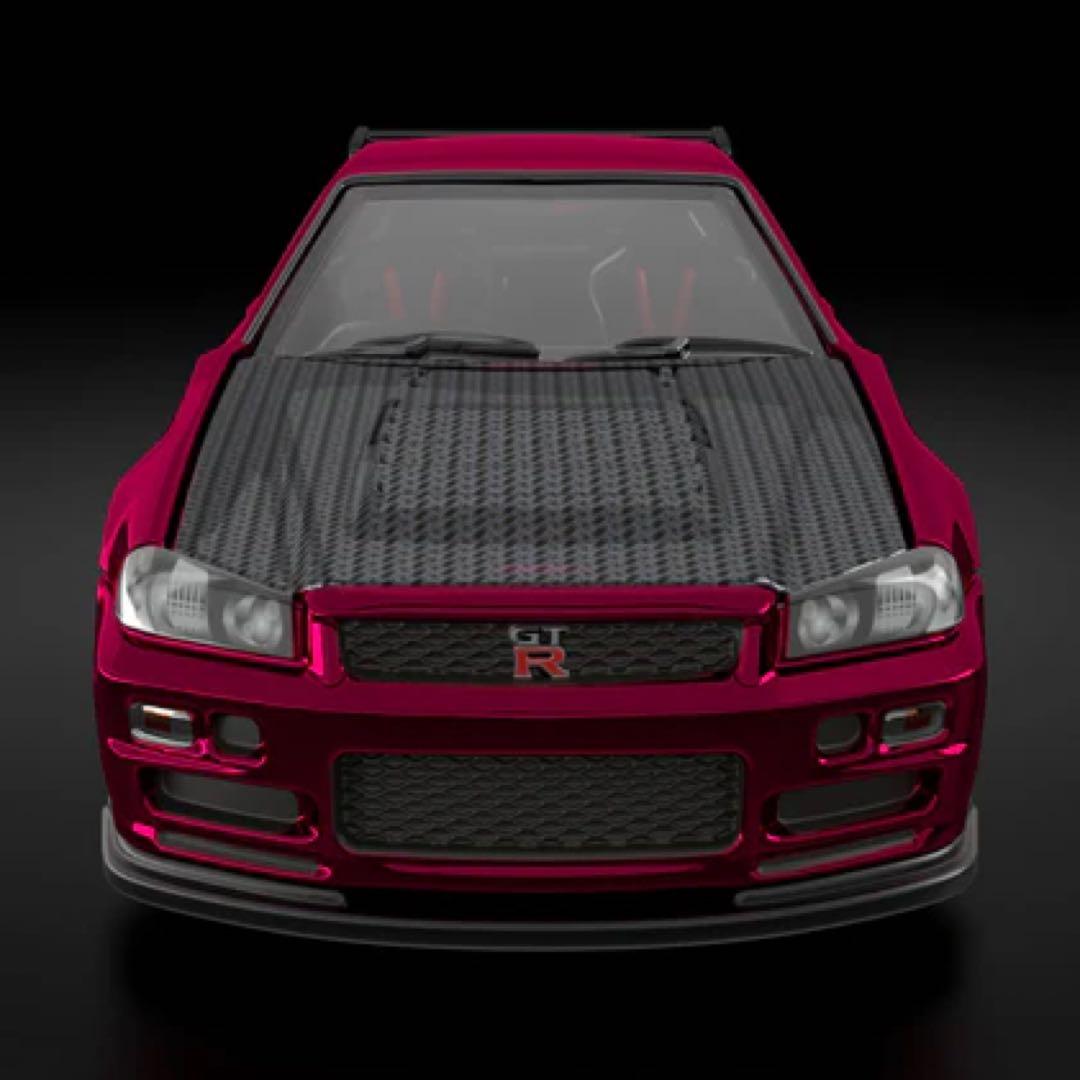 ホットウィール 限定 sELECTIONs GT-R（BNR34） 2台セット