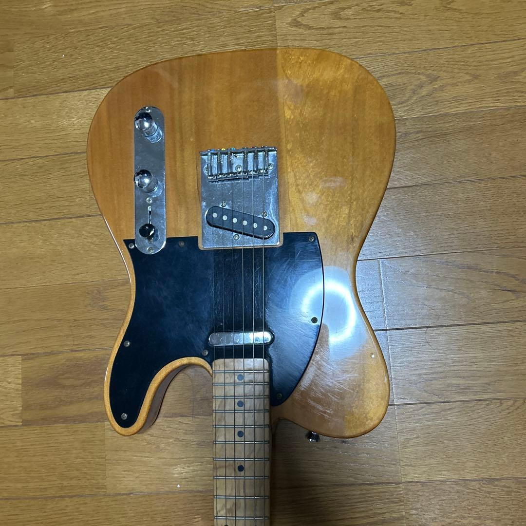 テレキャスタータイプ エレキギター ナチュラルウッド