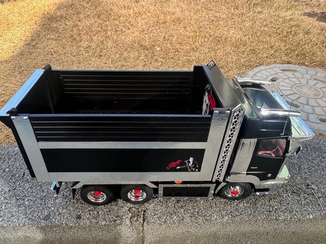 値下げ　アオシマ 1/32 深箱ダンプ改17プロフィア　YAZAWA仕様完成品