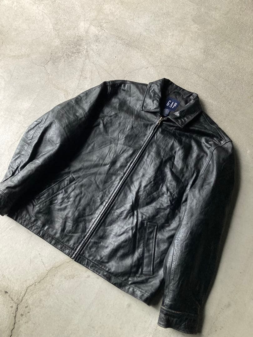 90s OLD GAP レザージャケット M vintage