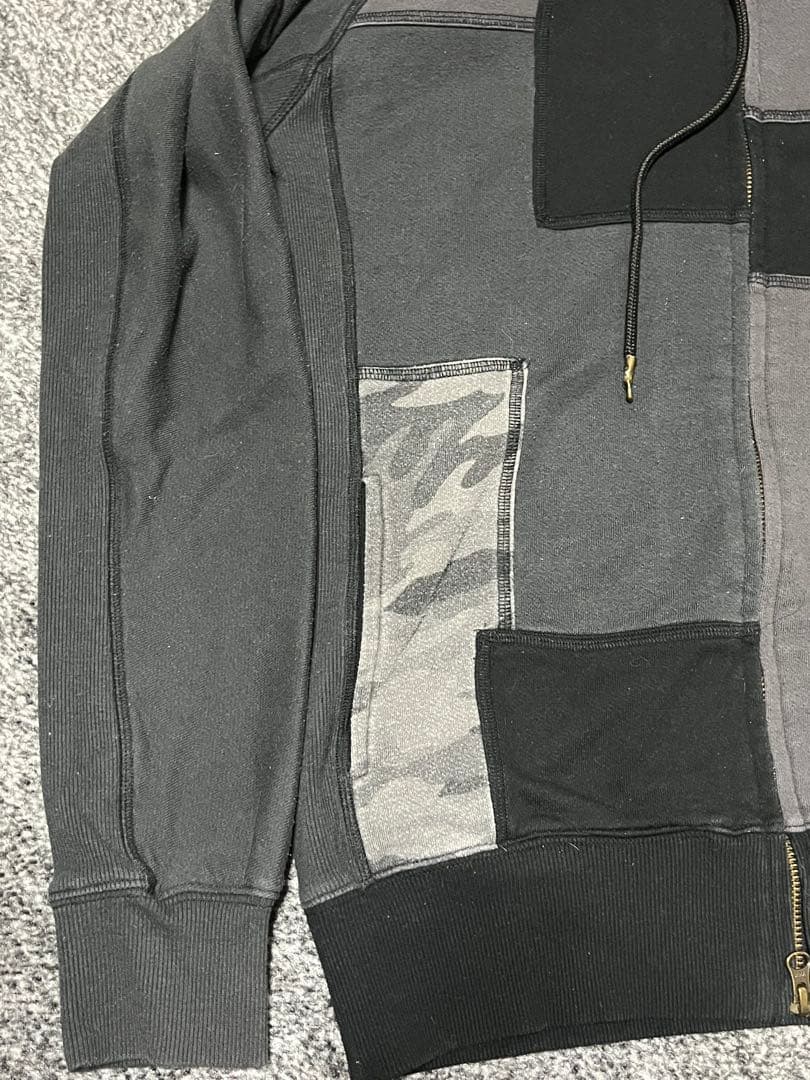 1PIU1UGUALE3 RELAX カモフラ スウェット セットアップ XL