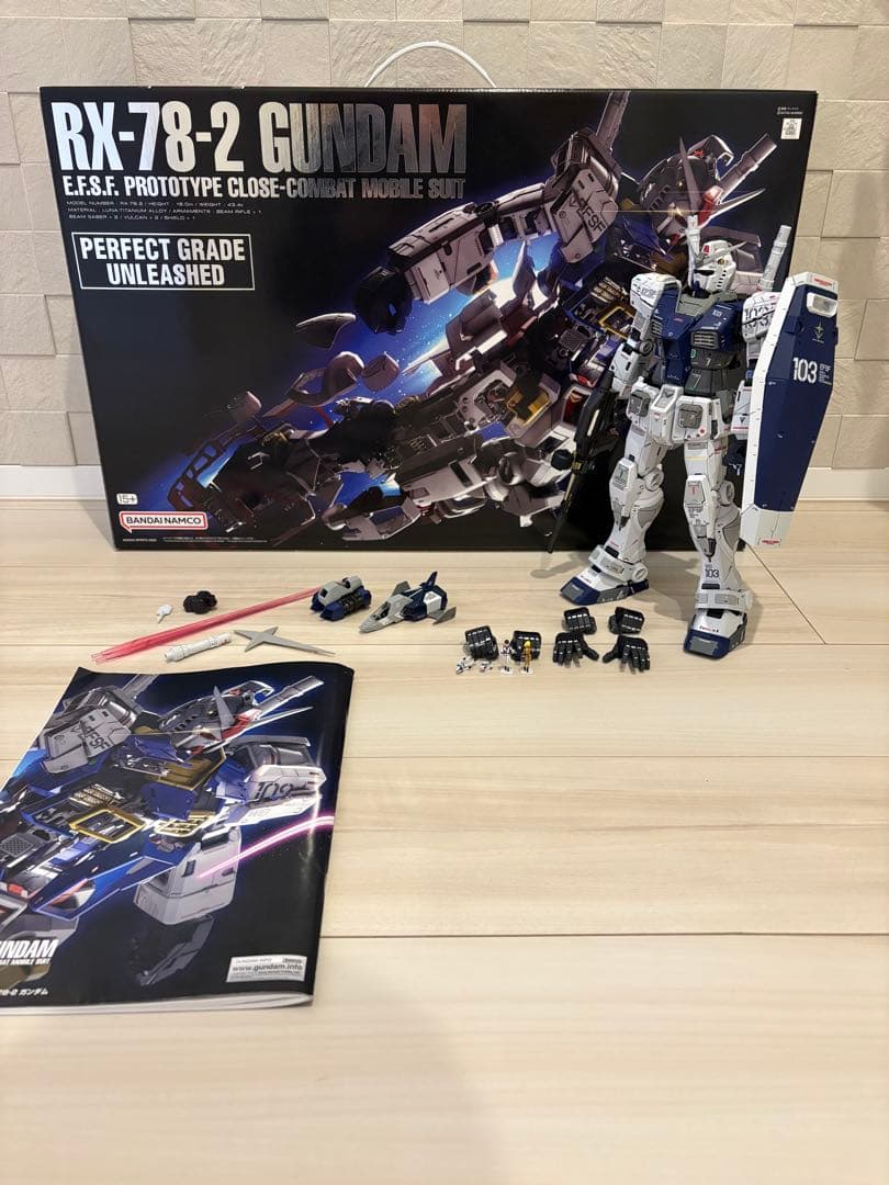 パーフェクトグレード　アンリーシュド　G-3ガンダム　pg unleashed