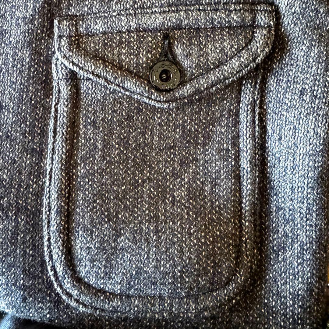 コロナ　4つボタンビーチクロスジャケット　日本製　Lサイズ