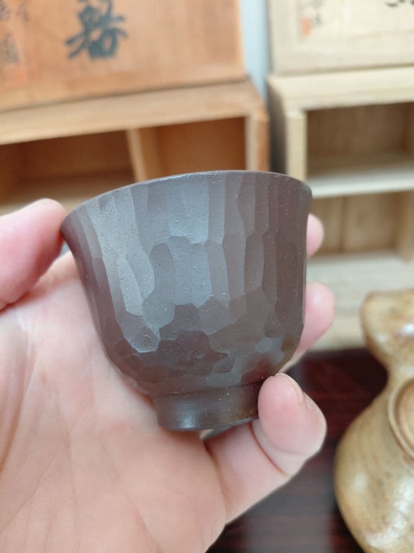 布志名焼 八世 土屋善史郎&萬古焼 翠涛園 石？作 煎茶道具 茶道具