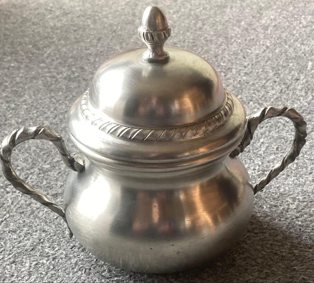 E.P.U 121 PELTRO95% イタリア製 シュガーポット