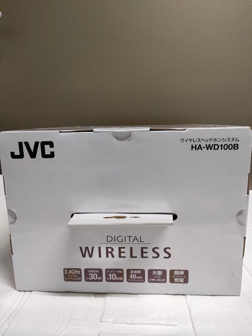 JVC ワイヤレスヘッドホン HA-WD100B