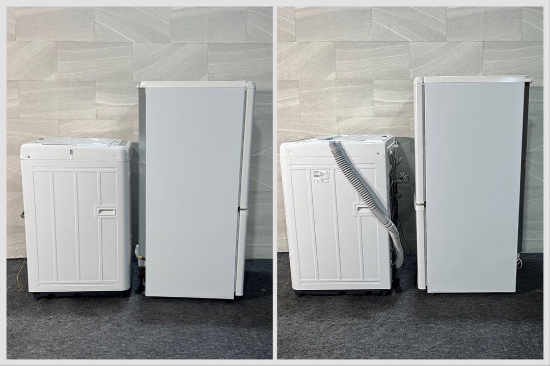 生活家電2点セット パナソニック 冷蔵庫 洗濯機 お買い得 格安 d3683