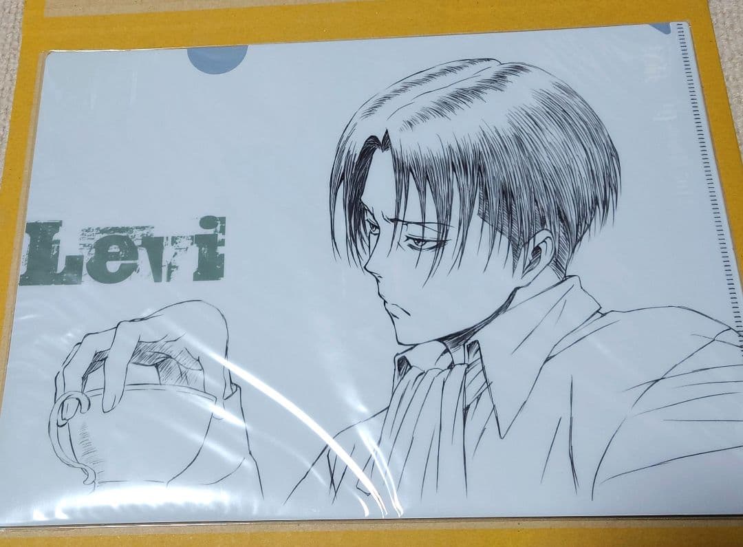 進撃の巨人 浅野恭司原画展2017 クリアファイル4枚セット