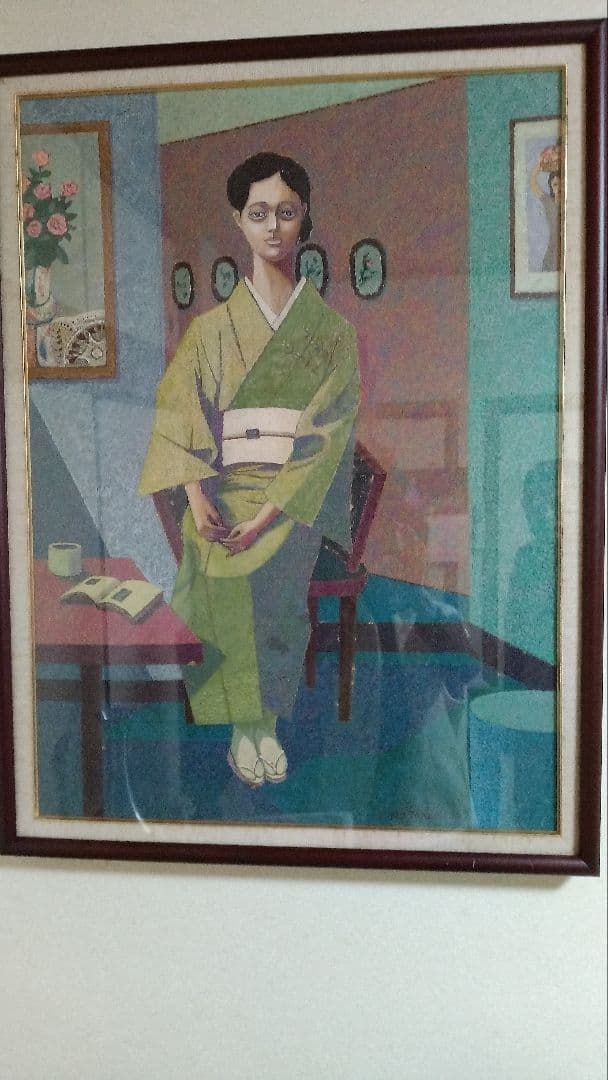 武村次郎　人物画