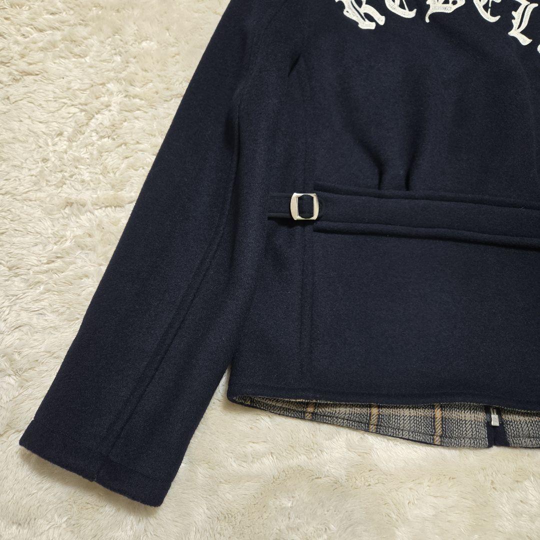 美品 希少 ジェラード ウールスポーツ ジャケット チェーン刺繍 Mサイズ