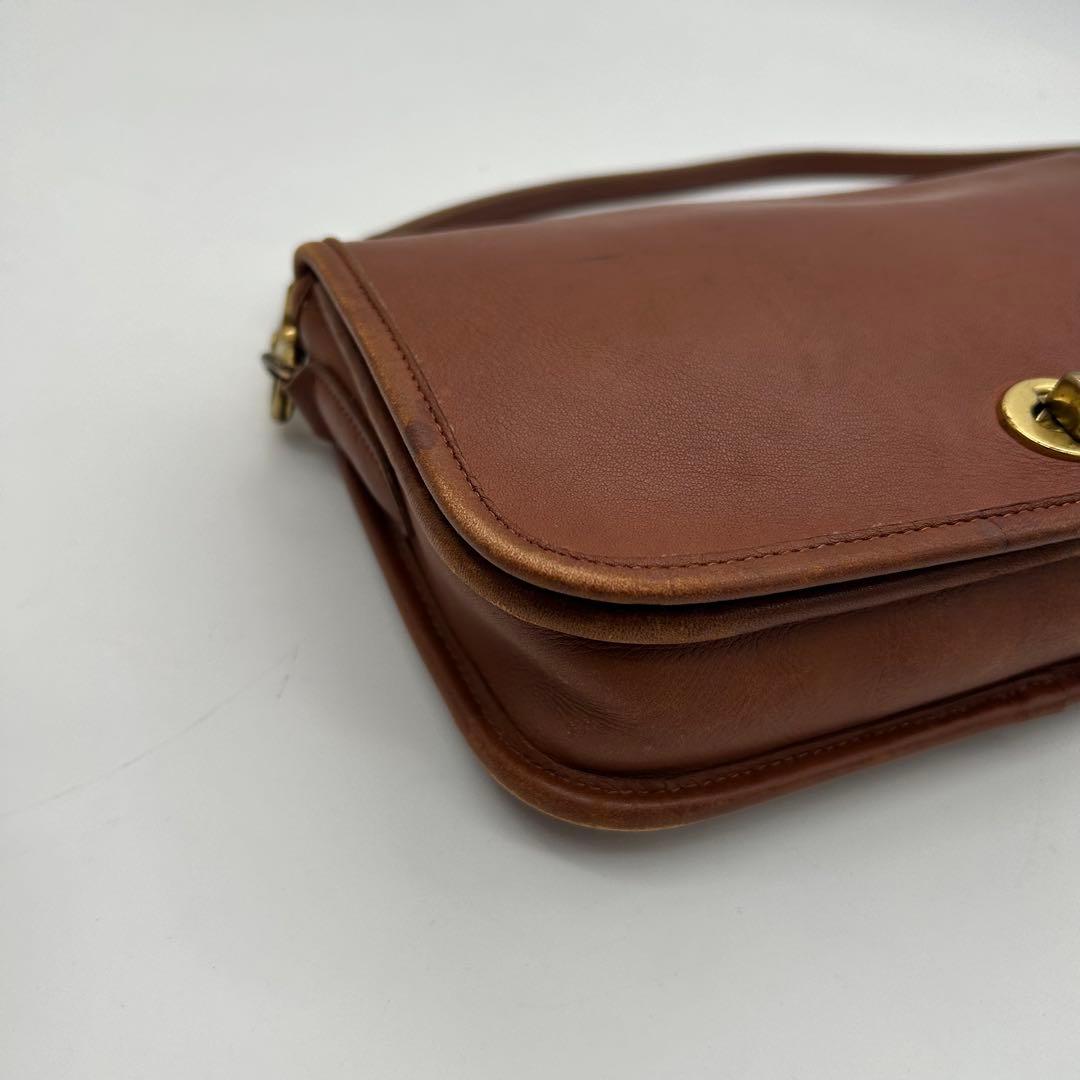 バッグ Old Coach Turnlock Shoulder Bag Vintage