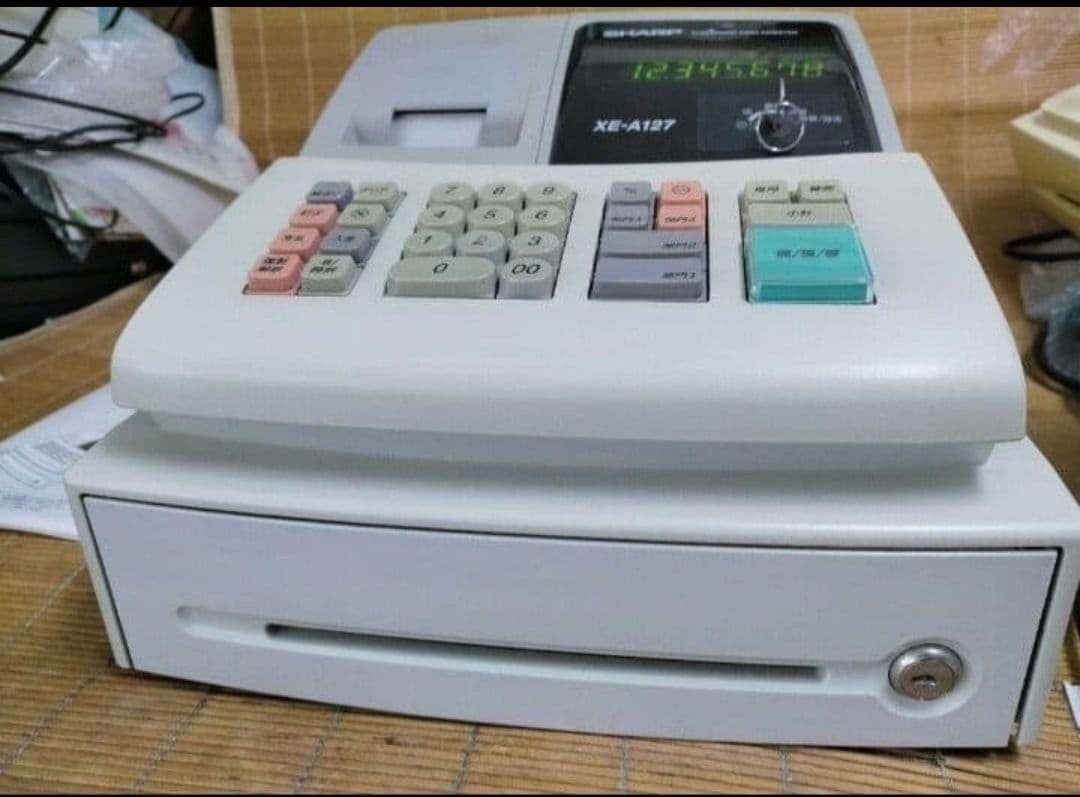 シャープレジスター　XE-A127　簡単便利特殊　送料込　357159