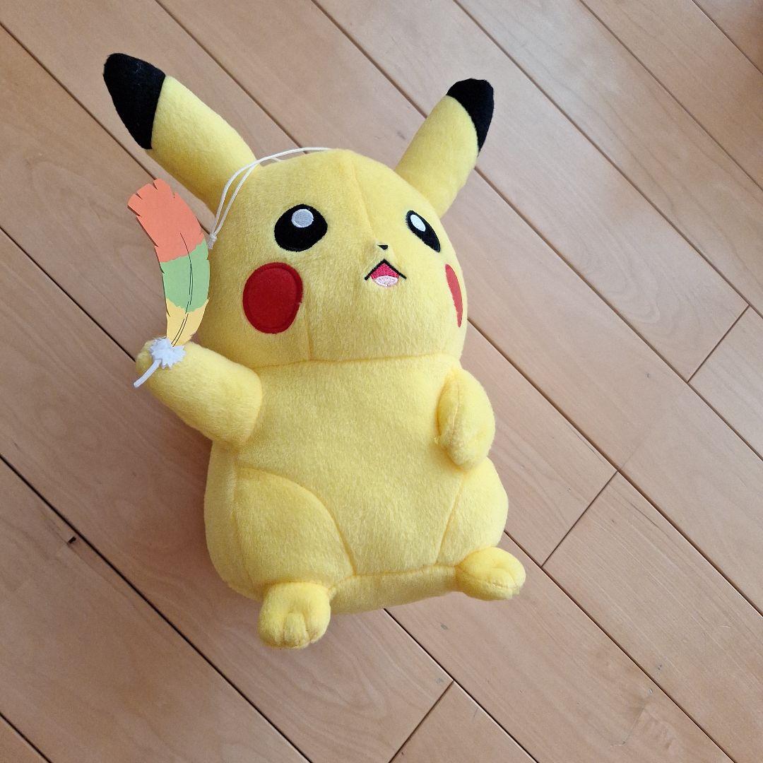 ポケモンピカチュウ ぬいぐるみ 約30cm 羽根付き