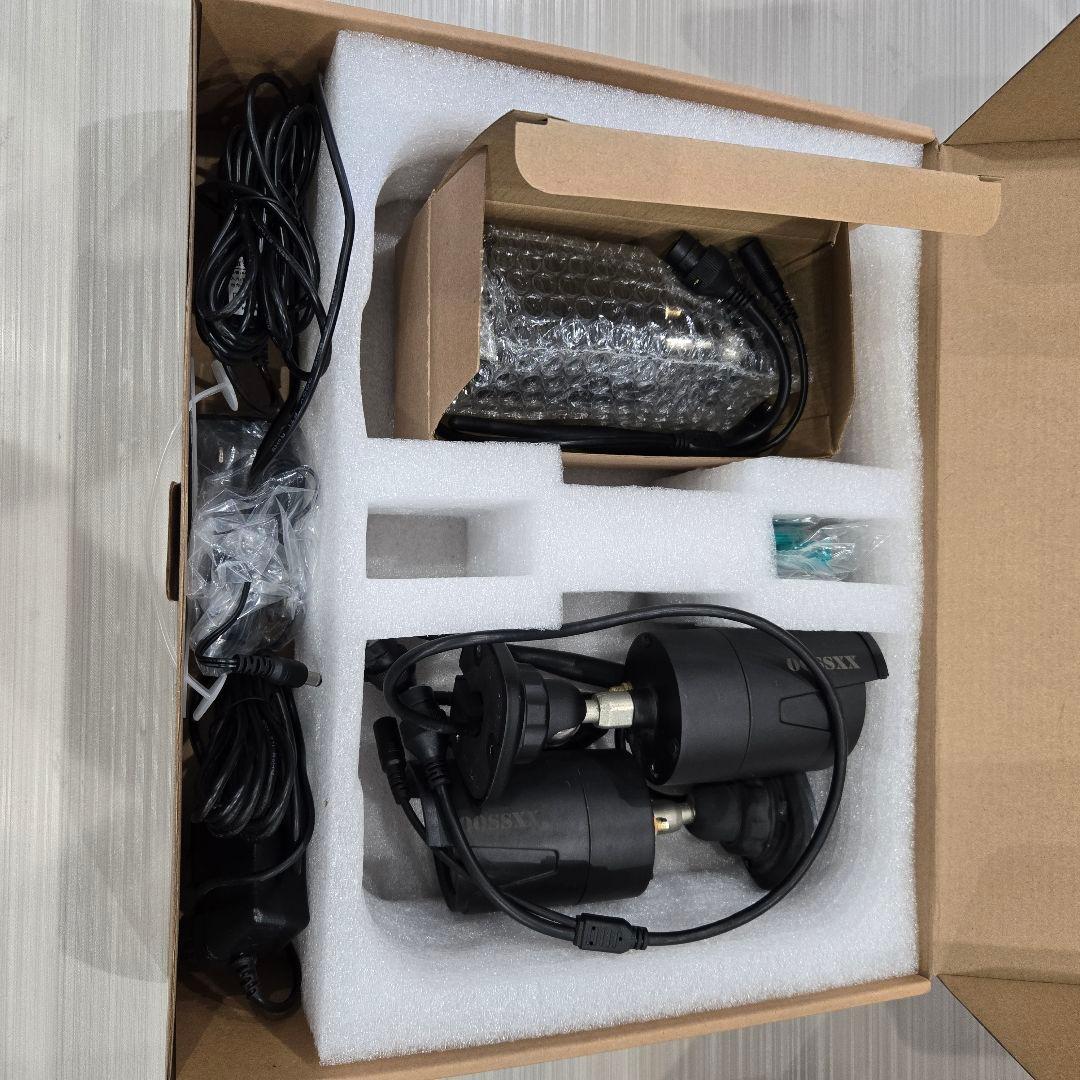 OOSSXX 屋外用防犯カメラ4台+3台セット