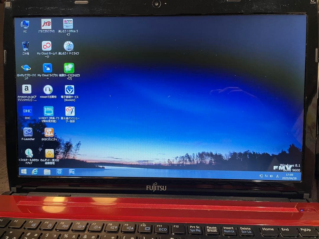 富士通　ノートパソコン