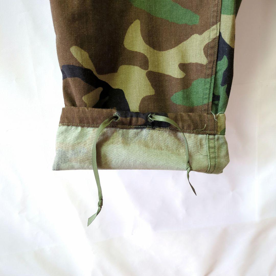 米軍実物 90s BDU カーゴパンツ トラウザー ウッドランドカモ L-L