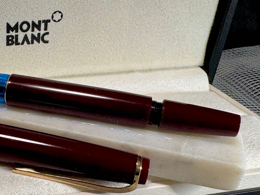 【極美品】モンブランNO24 1960s 万年筆 ボルドー