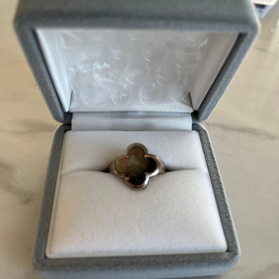 1月末までの出品✳︎ヴァンクリーフ&アーペル　ピュアアルハンブラ　ブラックシェル