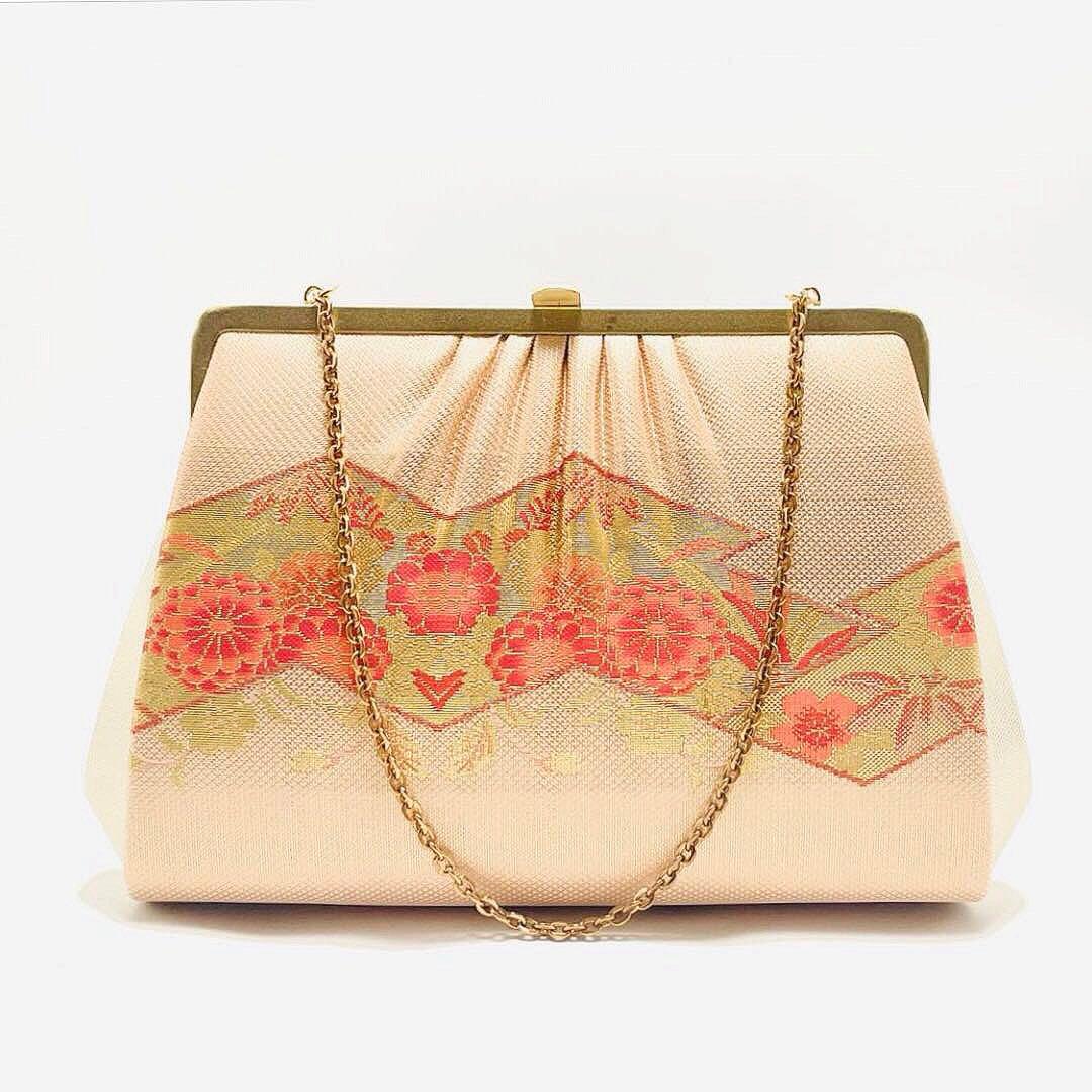 最終価格 美品 超特選 和装バッグ 草履 2点セット 花菱 フォーマル 着物