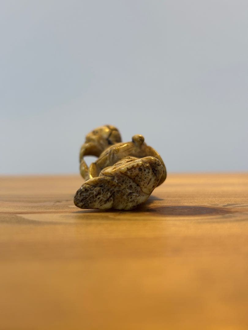 【希少】江戸時代〜明治時代　根付 仙人　アンティーク　印籠