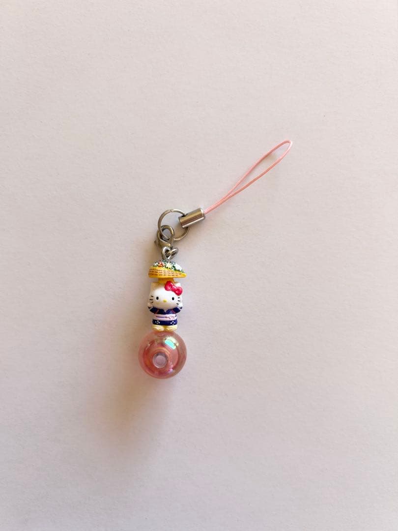 ハローキティ ストラップ　根付け　キーホルダー