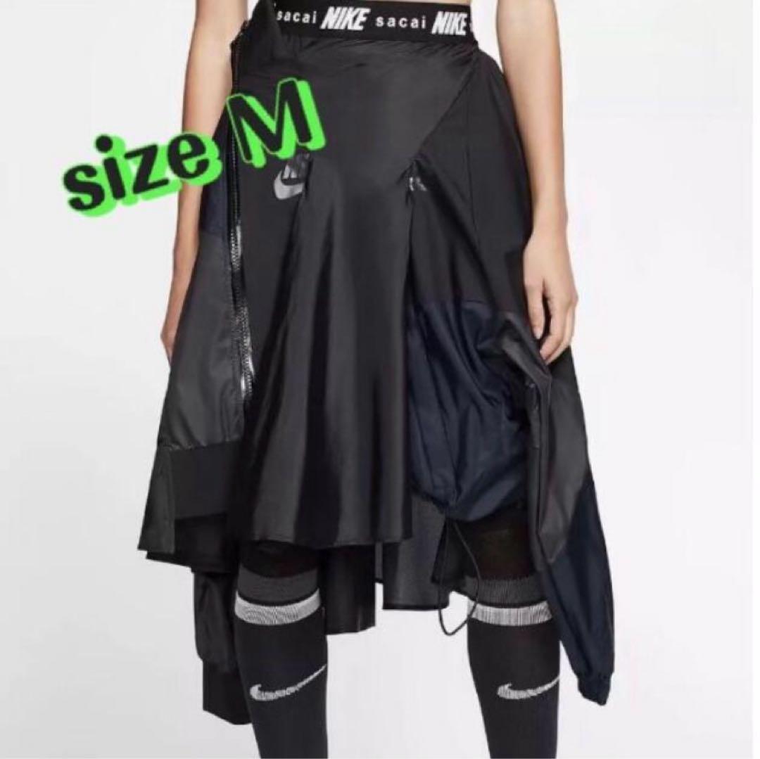 Nike sacai フレアスカート M ブラック