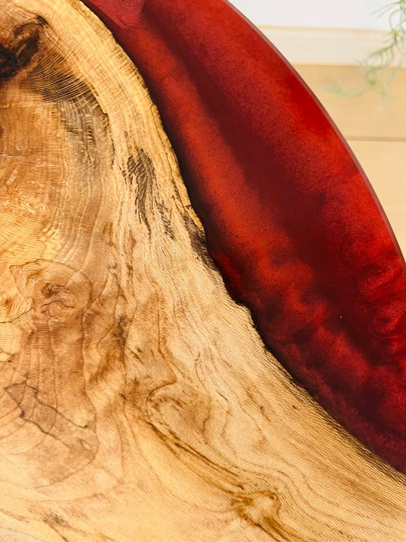 サイドテーブル　ローテーブル 折りたたみテーブル　レジンテーブル　エポキシ