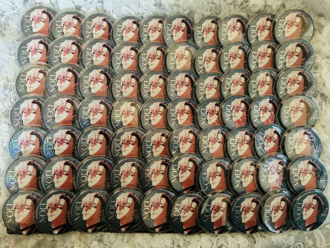 ビバレン　XlamV レオン 缶バッジ 1stLIVE 70個セット