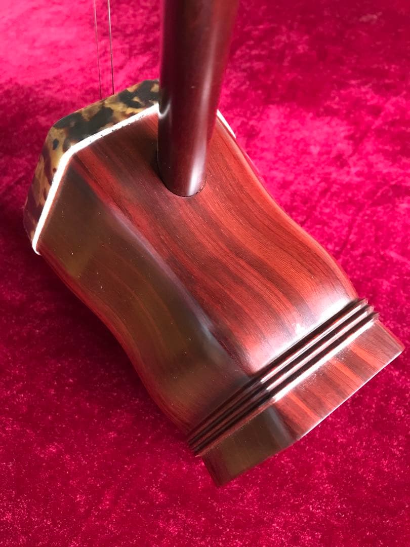 大特価・二胡★特選紫檀★本格錦蛇皮★古月琴坊・万其興製作★十年保証★一生の宝物