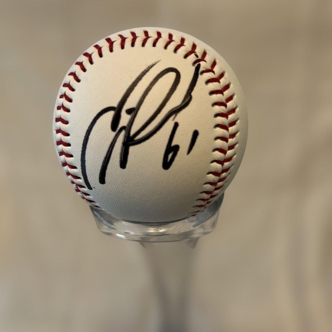 巨人　増田　陸選手　サインボール